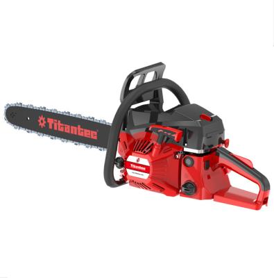 China 6500 Powerful 2-Stroke Garden Machine 61.5cc Wood Chainsaw for sale