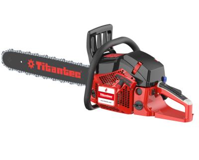 China Single Stroke 2-Stroke 2 Cylinder 20 Inch 58cc Chainsaw for sale