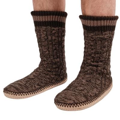 China Hengyuan Winter Boys Floor Adult Warm Home Winter Warm Men Cotton Non Slip Breathable Slipper Slippers Slippers For Indoor for sale