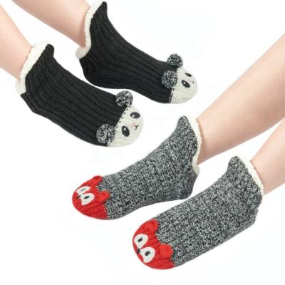 China Hengyuan 2-Pair Breathable Women Comfortable Anti Christmas Non Slip Fuzzy Extra-warm Women Fleece Indoor Socks for sale