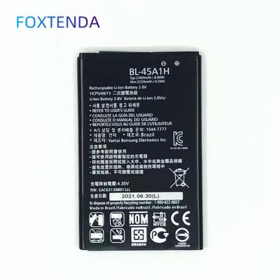 China BL-45A1H 2300mAh original quality mobile phone lithium polymer rechargeable battery for LG K10 F670 LTE Q10 for sale