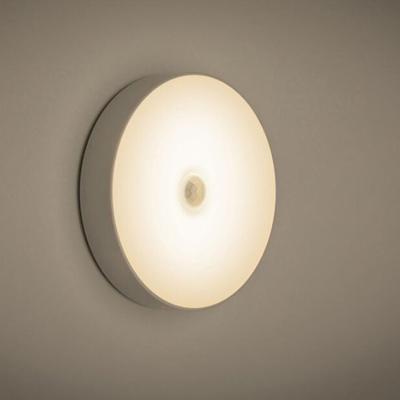 China Residential USB Charging Body PIR Magnet Motion Sensor Triggered Wall Light Night Light Induction Lamp for Cabinet Hallway Cabinet for sale