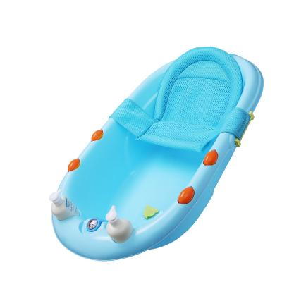 China Baby Bathing Free Sample Safety And Simple Baby Supplies For By Tub Happy Life Portable Plastic Bath for sale