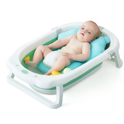 China Baby Bathing Plastic Easy Foldable Cheaper Folding Baby Bathtub Eco - Friendly , Fashionable Baby Bathtub for sale