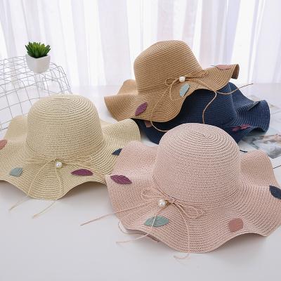 China Wholesale Character Design 2021 New Straw Hats Natural Summer Floppy Straw Hats Beach Straw Hat For Women for sale