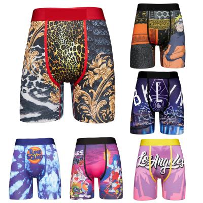 China 2021 Wholesale OEM Antibacterial Custom Seller Antibacterial Underwear Plus Size Boxers Briefs For Men Plus Size Breathable Shorts for sale