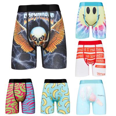 China 2021 Wholesale OEM Antibacterial Custom Seller Antibacterial Underwear Plus Size Boxers Briefs For Men Plus Size Breathable Shorts for sale