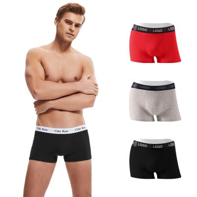 China High Quality Antibacterial Breathable Antibacterial OEM Manufacturers Wholesale Custom Made Boxer Briefs Cotton Underwear for sale