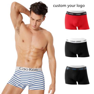 China Wholesale Custom Antibacterial Antibacterial Boxer Briefs Custom Boxer Briefs Custom Made Custom Underwear Mens Custom for sale