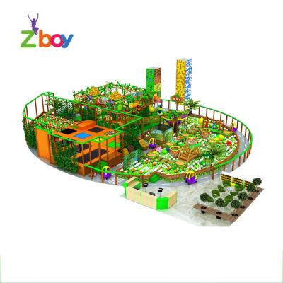 China 2021 Plastic Playground Amusement Park Rides Children Commercial Children Soft Play Indoor Playground Equipment for sale