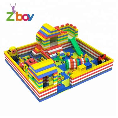 China Soft Indoor Playground Plastic Kids Playground Playground Equipment For Games for sale