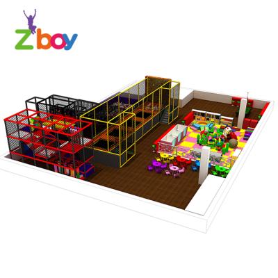 China High quality plastic playground restaurant shopping mall indoor playground for adults and kids for sale