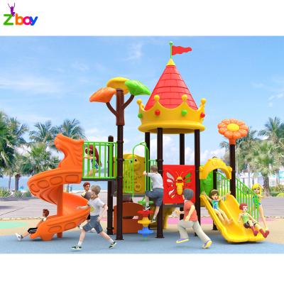 China Customized Cheapest Plastic Playground Park Kids Outdoor Playground Equipment Plastic Slide for sale