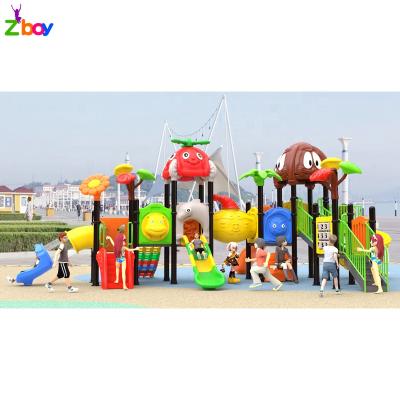 China Custom Outdoor Multi Function Plastic Playground Park Backyard Kids Playground For Sale for sale