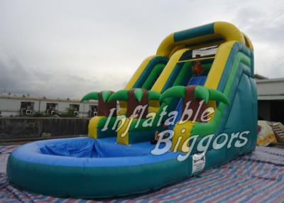 China Amusement Park Inflatable Giant Blow Up Water Slides , AU Inflatable Fun Rentals for sale