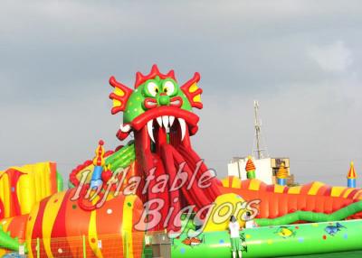 China Giant Kids Inflatable Water Park For Hotel Swimming Pool , Beach Party Inflatables for sale