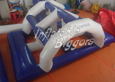 China Kids Floating Inflatable Bridge Water Game CE AU For Water Inflatables Rentals for sale