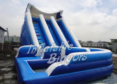 China Kids Outdoor Backyard Inflatable Water Slides For Rent , Waterproof Inflatable Slide for sale