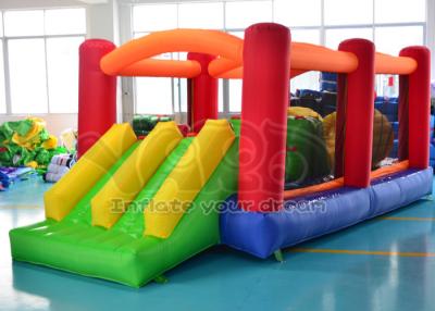 China Casa inflable residencial de nylon de la despedida, carrera de obstáculos inflable de las gorilas en venta