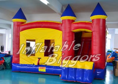 China Commercial Red Bouncy House Castle Rental CE UL For Birthday Party for sale