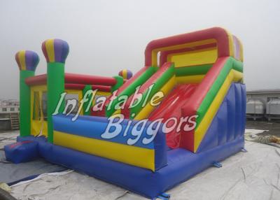 China Colored Giant Toys Inflatable Bouncy Castles For Kindergarten Playground , ASTM F963 for sale