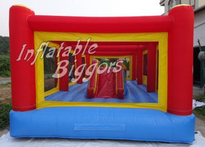 China Indoor Jumper Inflatable Fun City / Blow Up Bounce Houses For Adults Kids for sale