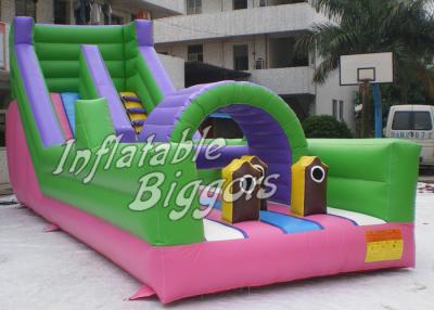 China Waterproof PVC Inflatable Obstacle Course Custom Durable For Commercial for sale