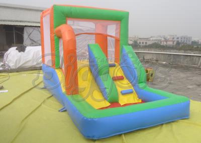 China Summer Product PVC Inflatable Amusement Park Water Slides , Blow Up Slides for sale