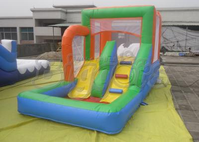 China Outdoor Inflatable Backyard Pool Water Slide Climbing Fire-Resistant for sale