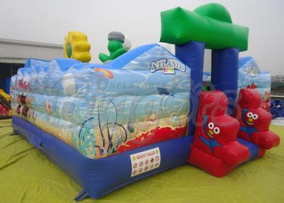 China Atlantis Kids Inflatable Amusement Park Sunray Playgrounds , Inflatable Fun House for sale