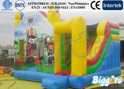 China Cars Theme Inflatable Combo For Birthday Party Rental Backyard Game for sale