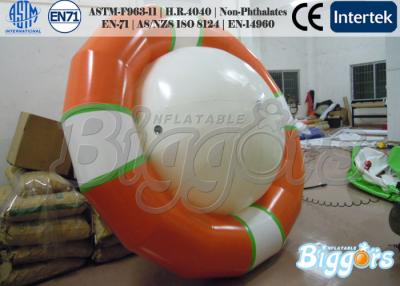 China UFO flotante global del agua de los 3.6m del juego del eje de balancín del agua inflable de Saturn para el parque de atracciones en venta