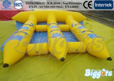 China El barco de plátano inflable loco del juego del agua Flyfish practicar surf en la playa en venta