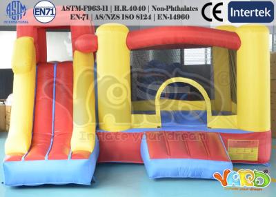 China Castillo de salto de la casa inflable de la despedida de la diversión de los niños con la diapositiva en venta