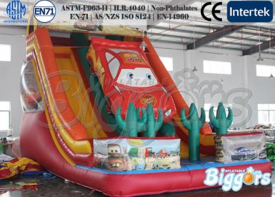 China Car Design Kids Inflatable Slides Jumper Bouncer EN-71 Certification for sale