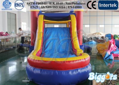 China Funny Bouncing Inflatables Rentals / Jumping Castle with Slide Combo Free Blower for sale