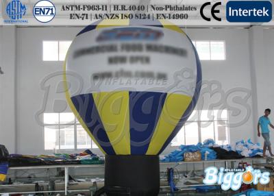 China Home Decoration Giant Inflatable Advertising Ground Ball Polyester Custom for sale