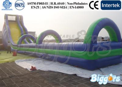 China Great Kids Inflatable Slides Giant Slip Lane Jumper for Exciting Challenge for sale