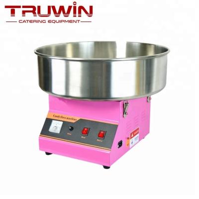 China Pink Sugar Cotton Candy Floss Machine Customized Commercial Snack Catering Equipment for sale