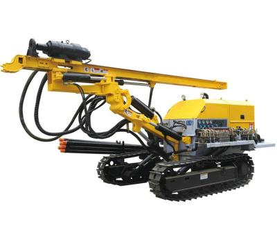 Cina 60m Small Crawler Type DTH Rotary Blasting Mounted Borehole Portable Mining Pneumatic Borehole Directional Machine in vendita