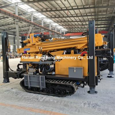 China 180m Mining Drilling Rig Equipment Machine Water Well Borehole Crawler Rig for sale