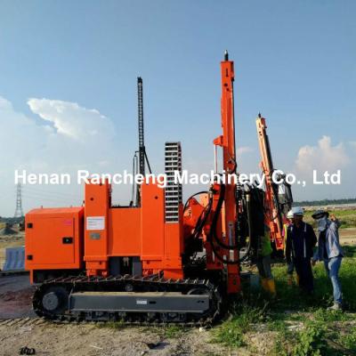 China 114HP Drilling Rig Machine / Photovoltaic Pile Driver / Machine / Equipment For Solar Pile Installation Te koop