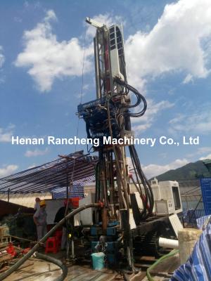 China Crawler Hydraulic Sonic Crawler Drilling Rig With 132KW Cummins Engine for sale