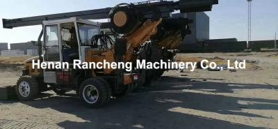 China Wheel Type Auger Piling Hydraulic Rig 11m / 13m / 15m / 20m Depth for sale