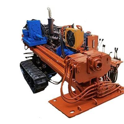 China 62 kW Dieselmotor Mini-Bohrgerät HDD Hydraulisches Wasserbohrgerät 2,2 t zu verkaufen