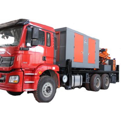 中国 RCF200T Hydraulic Water Well Drilling Machine/200m Truck Mounted Water Well Drilling Rig/6X4 Truck Mounted Rig 販売のため