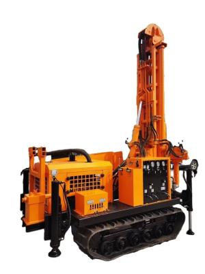 China 150m Small Water Well Drilling Machine Mini Hydraulic Borewell Machine With 42KW Diesel Enigine for sale