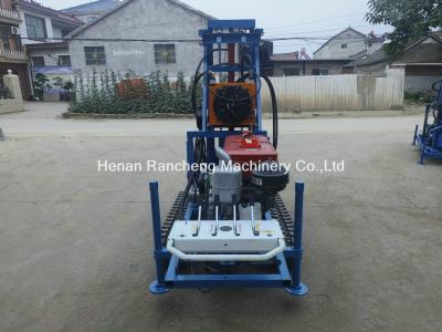 China RCS200C Crawler Mounted 150m Portable Small Rotary Water Well Drilling Rig zu verkaufen