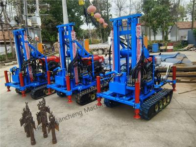 China 160m Small Portable Water Well Drilling Rig Machine With 35HP Engine zu verkaufen