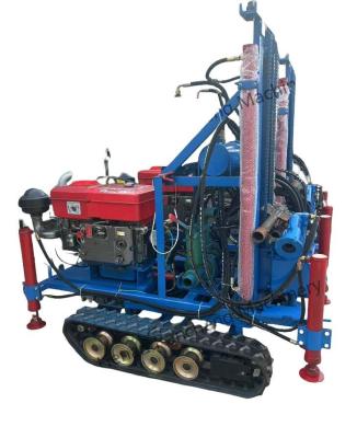 China High Efficient Lightweight 160m Small Portable Water Well Drilling Rig With 35HP Engine zu verkaufen